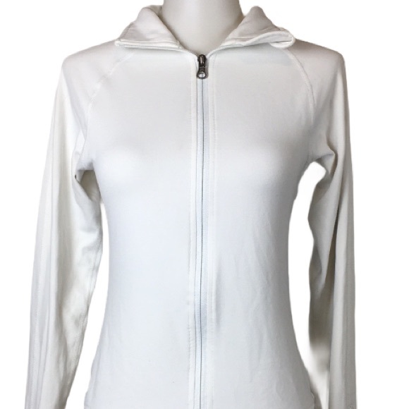 Lululemon jacket white zip up